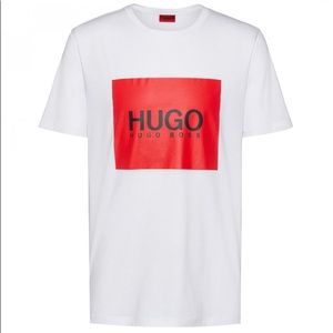 Hugo Boss Logo Printed Tee